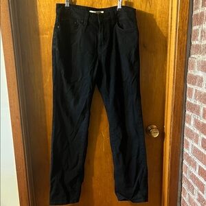 Denver Hayes Men’s Black Straight-Leg Jeans 32X32